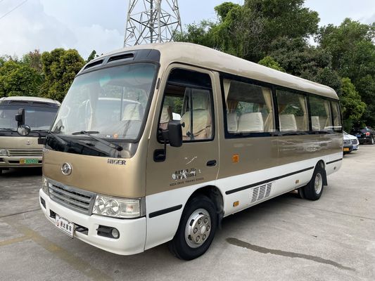 品質  King Long Second Hand Mini Bus 23 Seats Coaster Model Left Hand Drive 工場