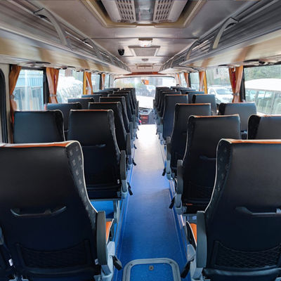 広東中古電動バス 2017年12月に生産された46人用中古旅行バス