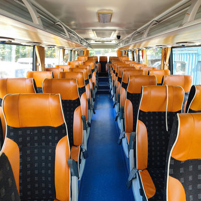広東中古電動バス 2017年12月に生産された46人用中古旅行バス