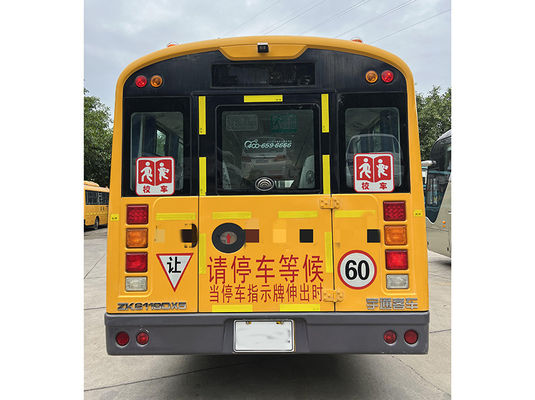 黄色い中古スクールバス 46席 マニュアルトランスミッション 中古バス