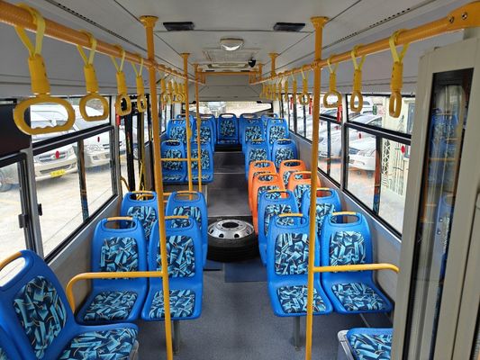 LHD都市バス 電動バス 電気シューチエネルギーによる車輪ベース4380mmの公共交通バス 62/31座