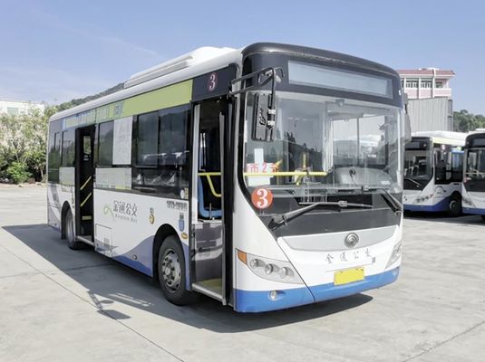 ユトン交通バス 20-40 席 電動都市バス 自動トランスミッション LHD公共バス