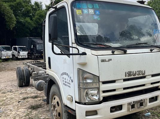 イスズウ 中古トラック トラック 4KH1 ディーゼルエンジン 貨物 トラック 2 ドア 重荷輸送用