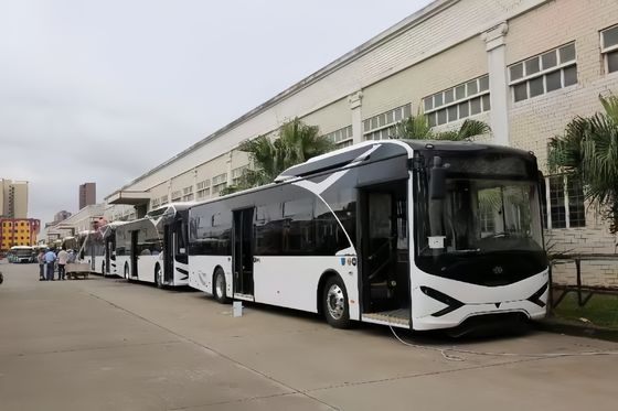 新型電動都市バス ゾンソン 12m シティバス LHD バス 中国向け 12m シティバス 30席