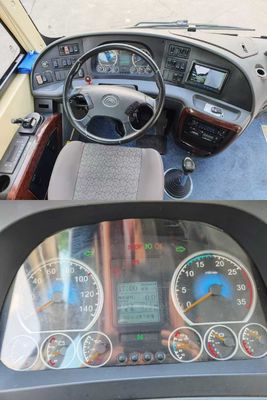 28人乗り中古バス、電気燃料タイプ、最高速度100km/h、ユーチャイ200馬力エンジン搭載