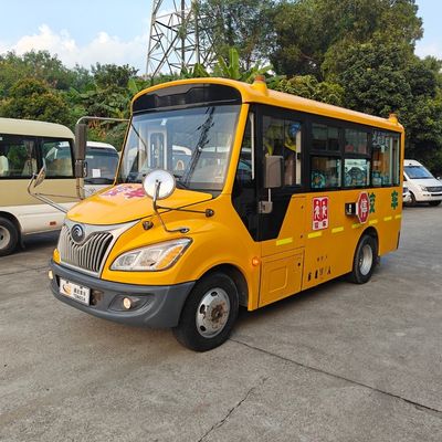 19人乗りの中古の学園児バス,良好な状態.