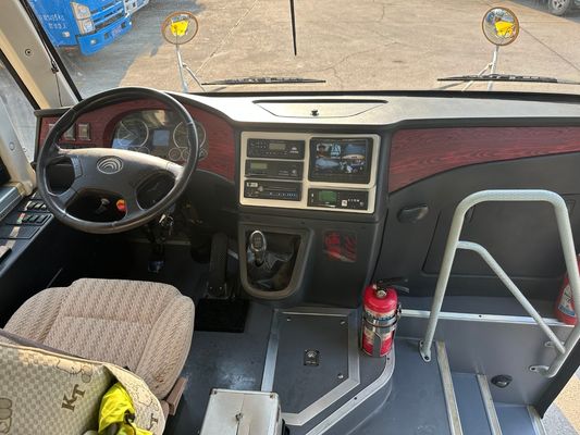 36席 黄色いディーゼルエンジン LHD ZK6669DX7 Uesd 学校バス 中国製
