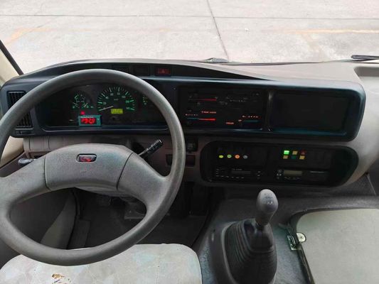 King Long Used Bus for LHD Steering Position 19 Seats Yuchai 115 Horsepower National IV