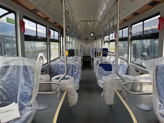 EV Zonson 中古市バス 2ドア、白色外装