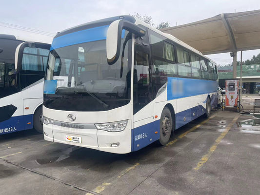 48人乗りの純電動KING ロングブランド ホワイト 中古バス