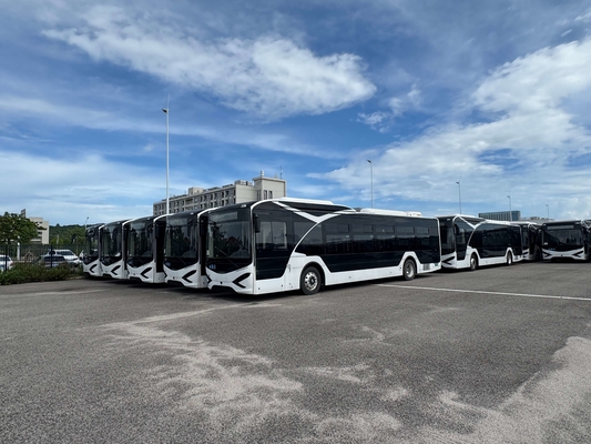 30人乗り新古品12メートル純電気式Zonson製路線バス