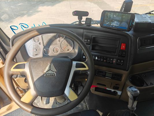 2019年に生産された2人座黄色中古ホウダンプトラック